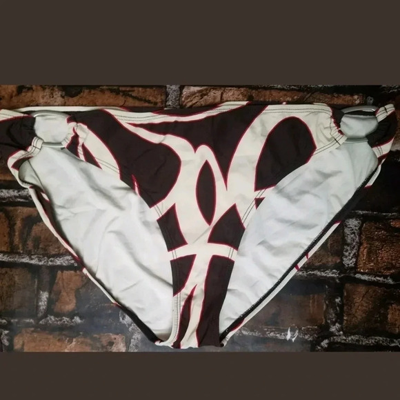 Jantzen 2pc Ring Bikini Swimsuit Size 14 Halter - Picture 4 of 7